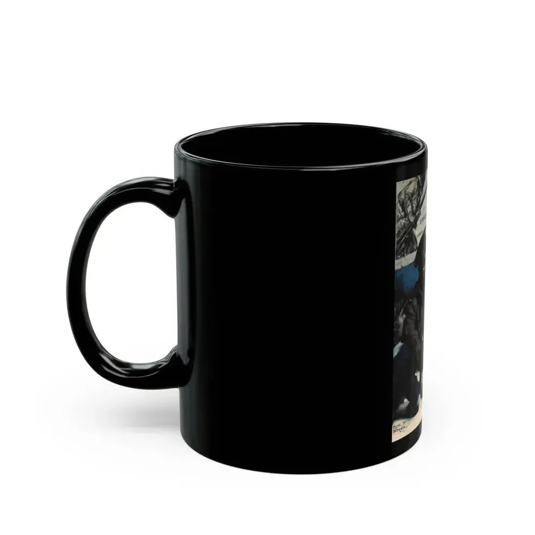 French Cafe, 1939 - Black Coffee Mug - Go Mug Yourself