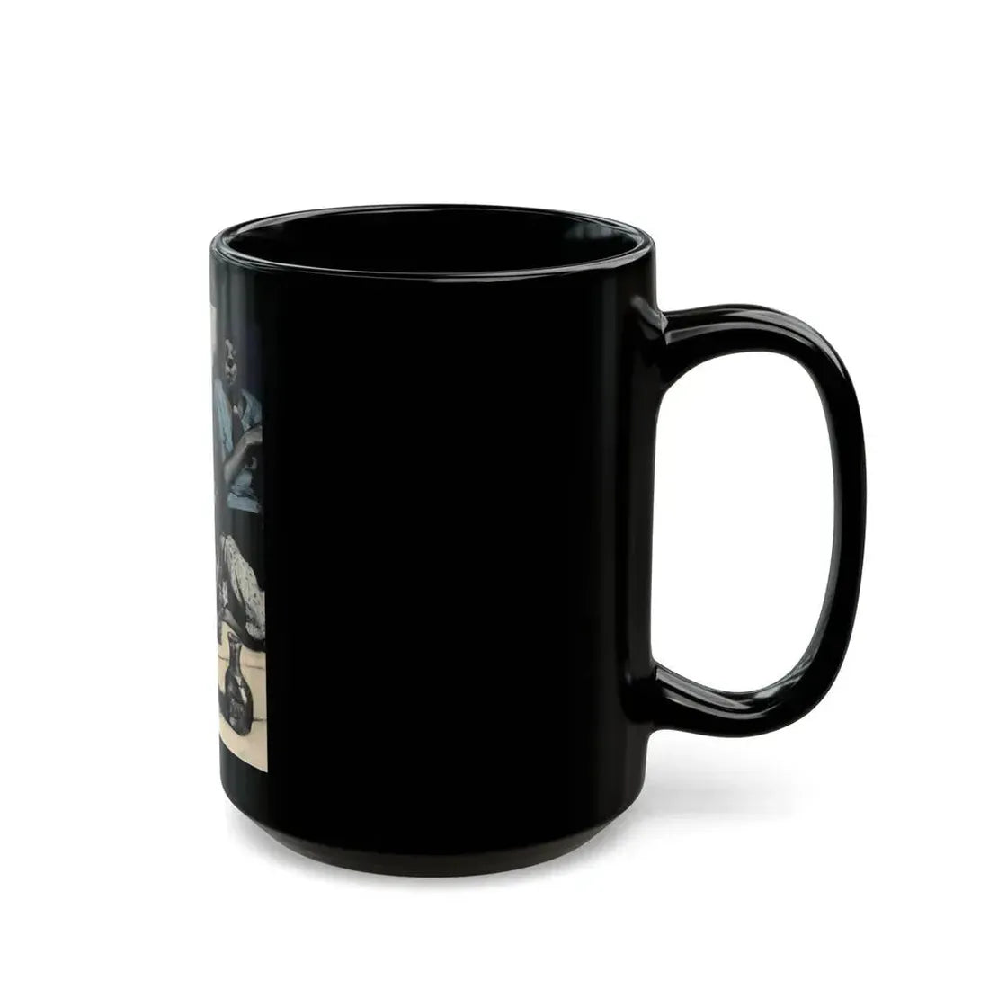French Cafe, 1939 - Black Coffee Mug - Go Mug Yourself