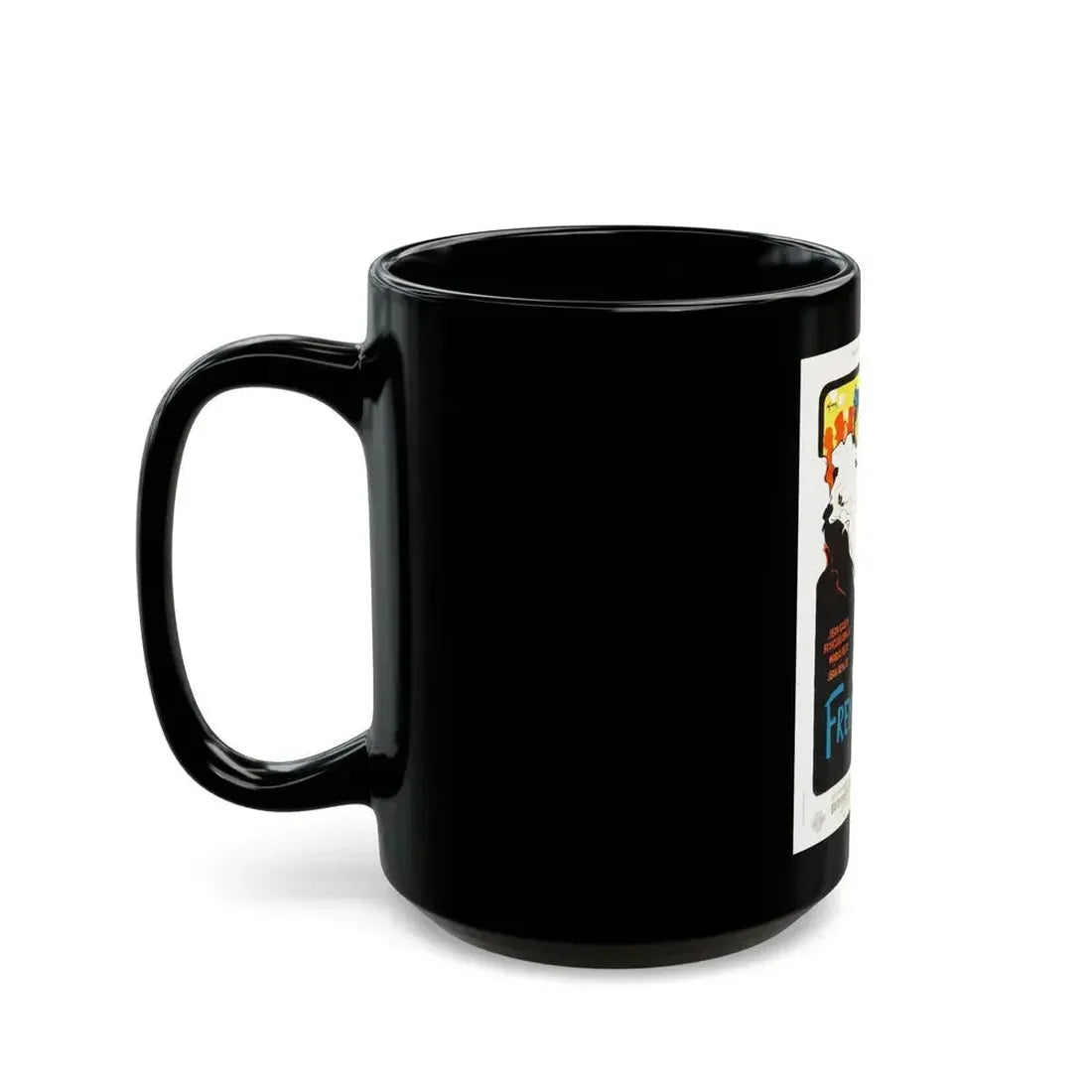 French Cancan (1955), poster - Black Coffee Mug - Go Mug Yourself