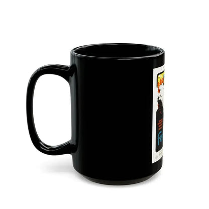 French Cancan (1955), poster - Black Coffee Mug - Go Mug Yourself