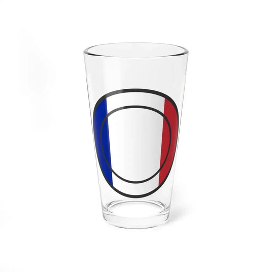 French cooking icon (France) Pint Glass 16oz 16oz - Go Mug Yourself