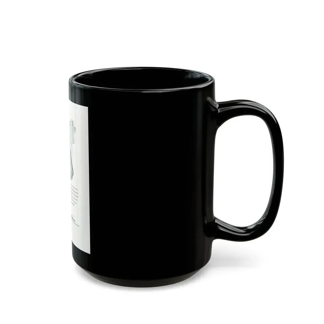 French Fabric, 1948 - Black Coffee Mug - Go Mug Yourself