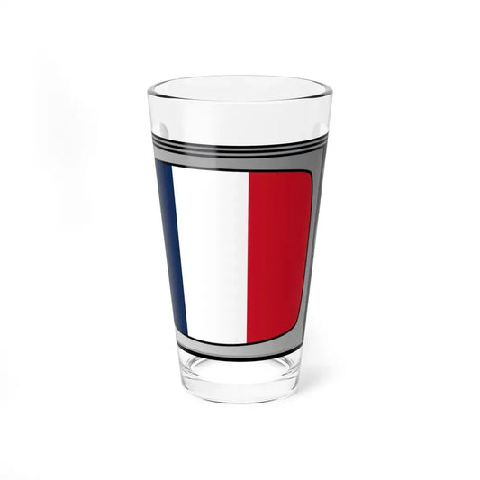 French flag tv (France) Pint Glass 16oz 16oz - Go Mug Yourself
