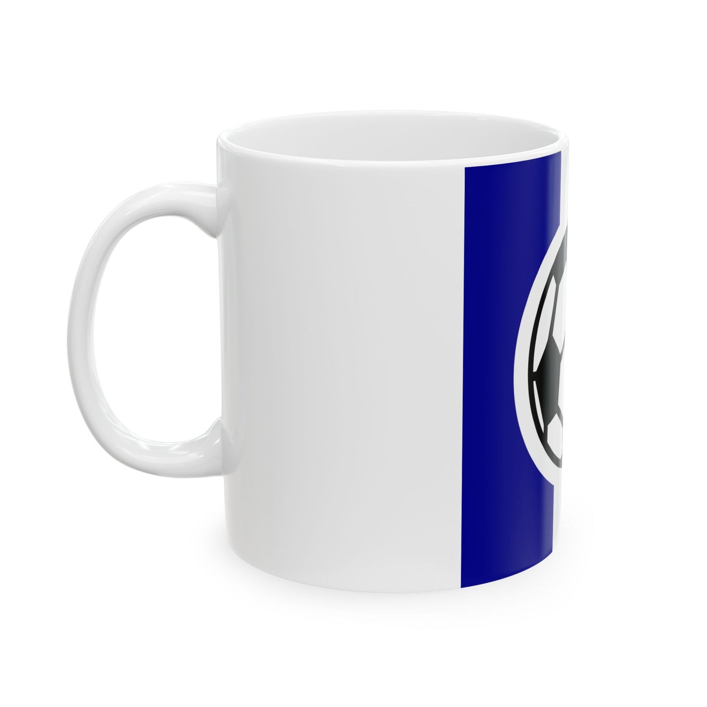 French football (France) White Coffee Mug-Go Mug Yourself