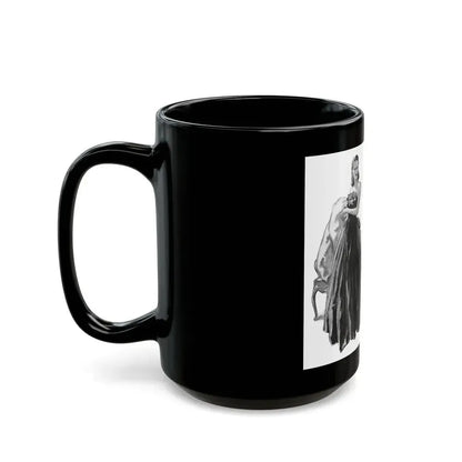 French Model by Sylvia Thompson, Britannia And Eve magazine, 1939 (1) - Black Coffee Mug - Go Mug Yourself