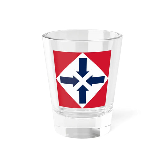 French National-Collectivist Party and Jeune Front flag (France) Shot Glass 1.5oz 1.5oz - Go Mug Yourself