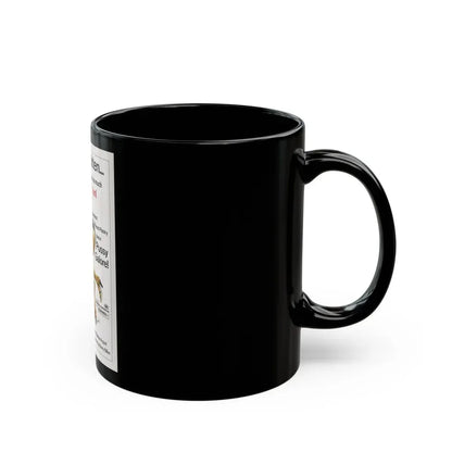 FRENCH PUSSYCAT 1972 Movie Poster - Black Coffee Mug - Go Mug Yourself