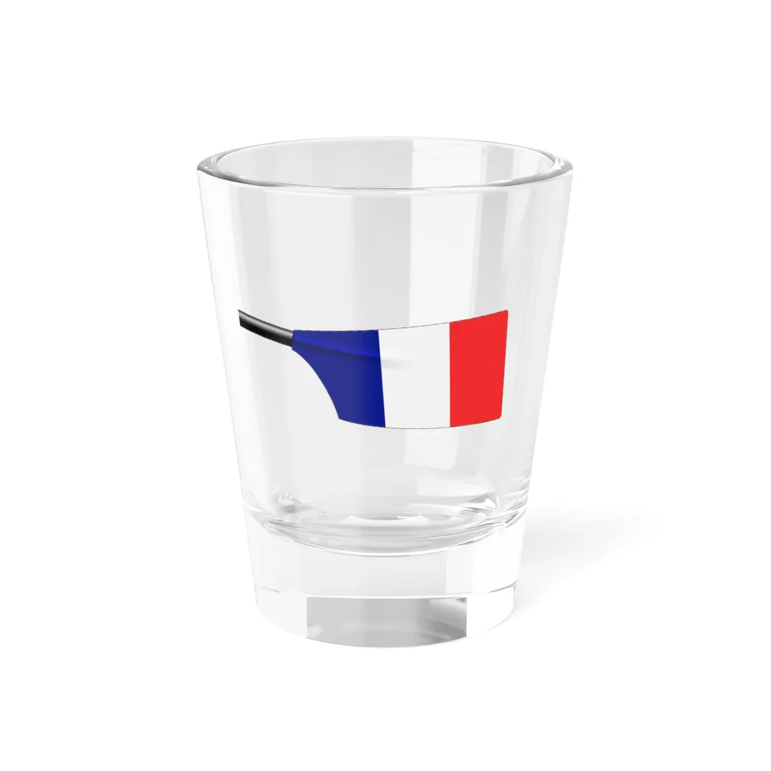French Rowing Blade (France) Shot Glass 1.5oz 1.5oz - Go Mug Yourself
