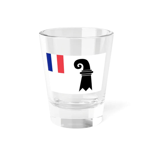 French Society of Strasbourg to Rhine Navigation (Belgium) Shot Glass 1.5oz 1.5oz - Go Mug Yourself