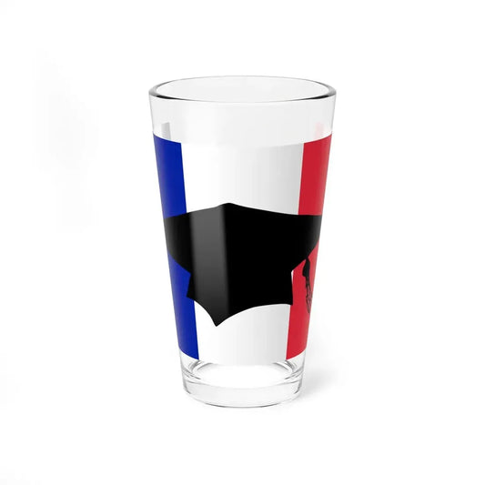 French university icon (France) Pint Glass 16oz 16oz - Go Mug Yourself