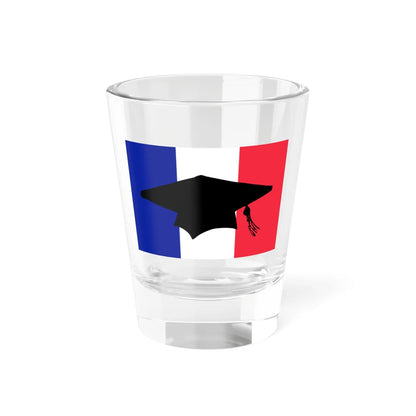 French university icon (France) Shot Glass 1.5oz 1.5oz - Go Mug Yourself