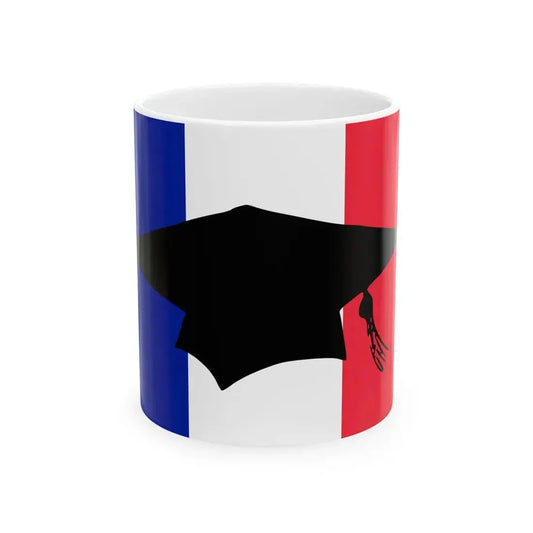 French university icon (France) White Coffee Mug 11oz - Go Mug Yourself