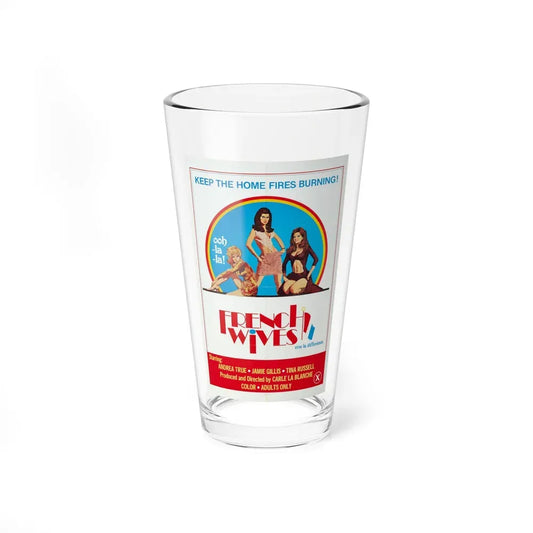 FRENCH WIVES 1979 Movie Poster - Pint Glass 16oz 16oz - Go Mug Yourself