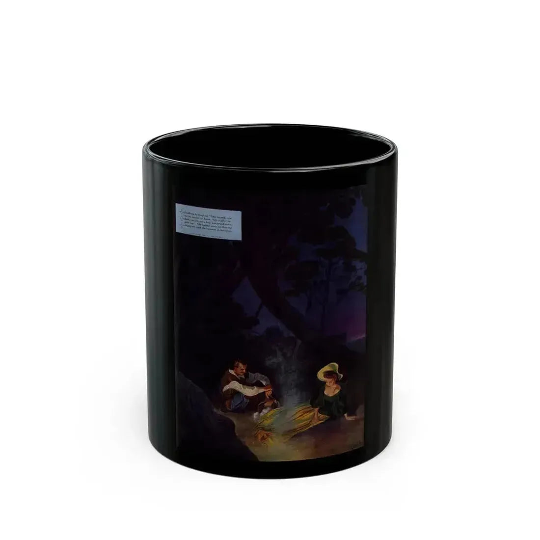 Frenchman's Creek (Pt. 2), Ladies' Home Journal, November 1941 - Black Coffee Mug 11oz - Go Mug Yourself