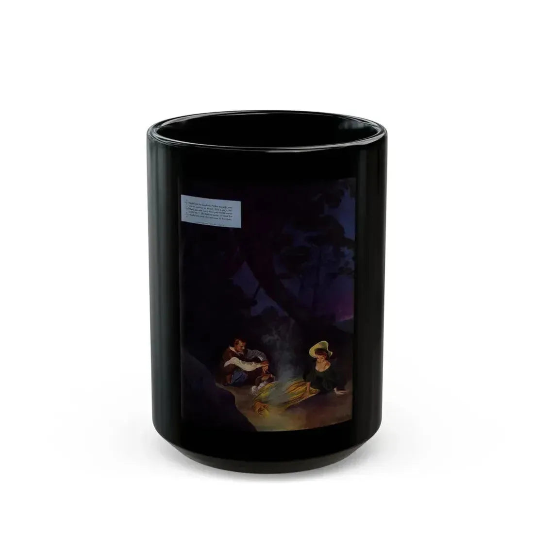 Frenchman's Creek (Pt. 2), Ladies' Home Journal, November 1941 - Black Coffee Mug 15oz - Go Mug Yourself