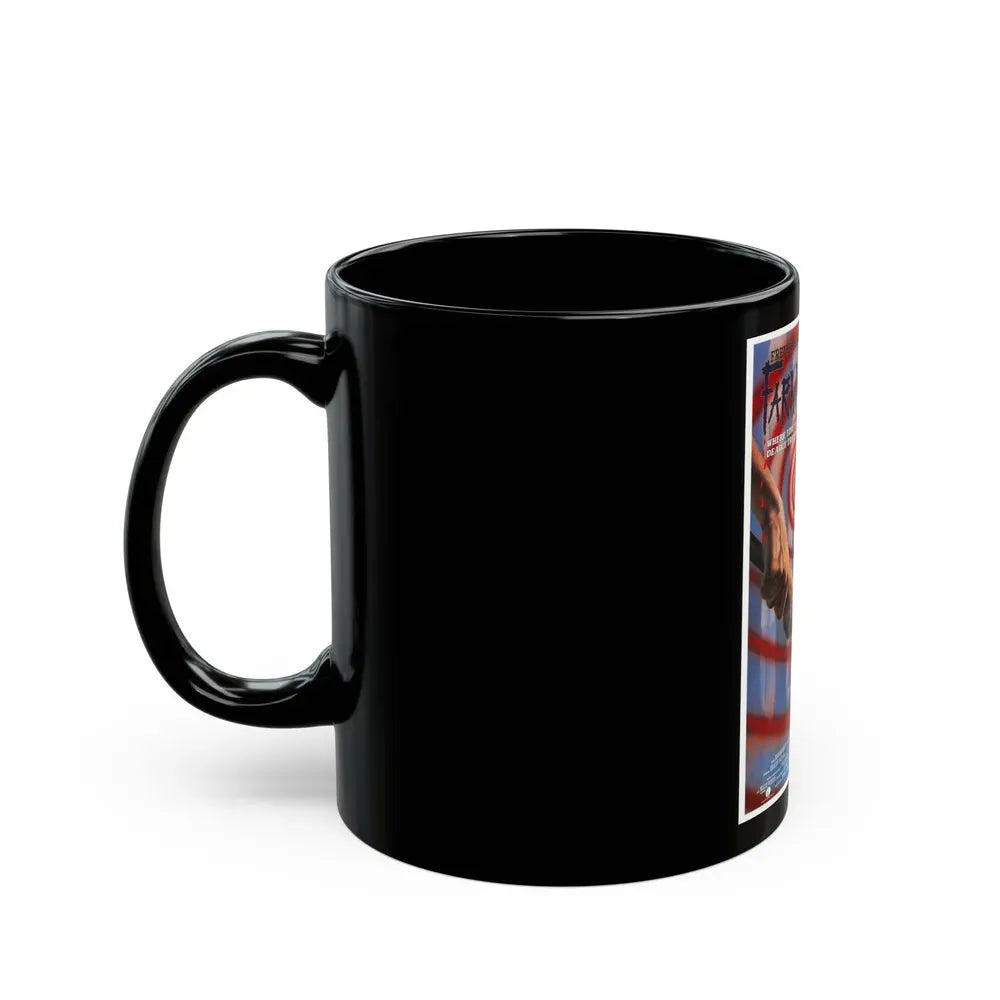 FRENCHMAN'S FARM 1987 Movie Poster - Black Coffee Mug - Go Mug Yourself