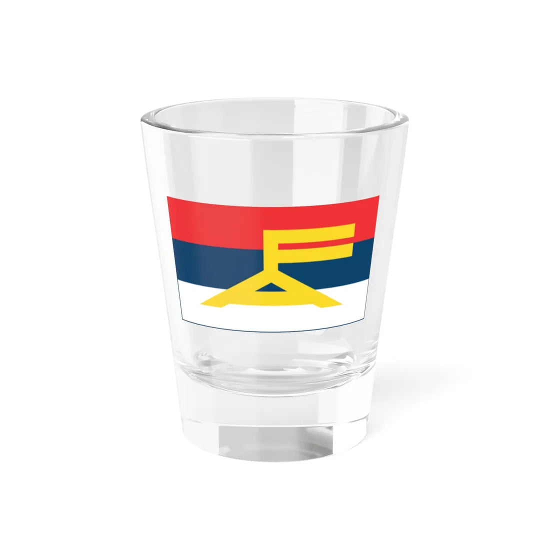 Frente Amplio flag 2024 (Uruguay) Shot Glass 1.5oz 1.5oz - Go Mug Yourself