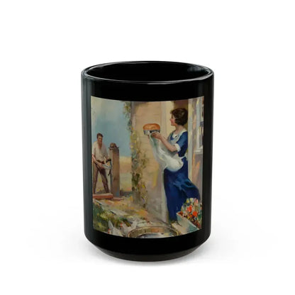 Fresh Bread - Black Coffee Mug 15oz - Go Mug Yourself