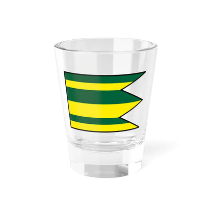 Fricka Bardejov Flag (Slovakia) Shot Glass 1.5oz 1.5oz - Go Mug Yourself