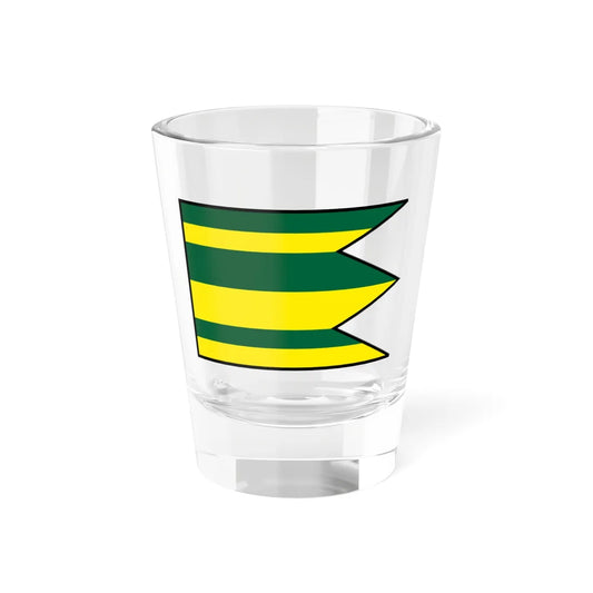Fricka Bardejov Flag (Slovakia) Shot Glass 1.5oz 1.5oz - Go Mug Yourself