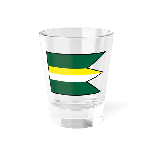Frickovce Bardejov Flag (Slovakia) Shot Glass 1.5oz 1.5oz - Go Mug Yourself