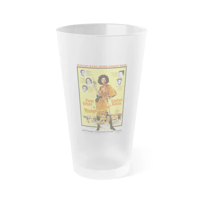 FRIDAY FOSTER 1975 Movie Poster - Frosted Pint Glass 16oz 16oz Frosted - Go Mug Yourself