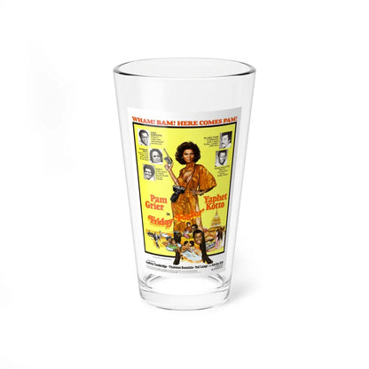 FRIDAY FOSTER 1975 Movie Poster - Pint Glass 16oz-16oz-Go Mug Yourself