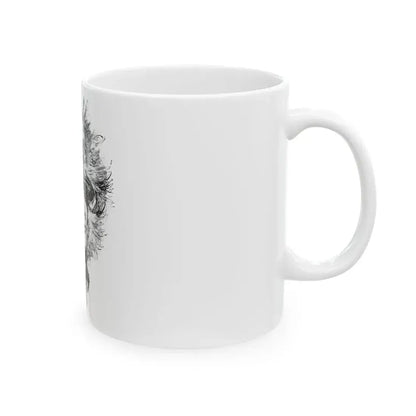 Friday Hill (2), Bluebook Magazine, April 1955 - White Coffee Mug - Go Mug Yourself