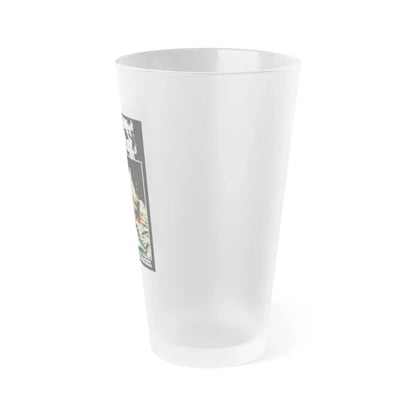 FRIDAY THE 13TH (DANISH) 1980 Movie Poster - Frosted Pint Glass 16oz - Go Mug Yourself