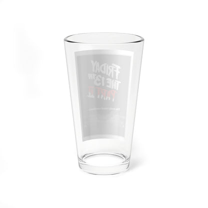 FRIDAY THE 13TH PART II 1981 Movie Poster - Pint Glass 16oz-Go Mug Yourself