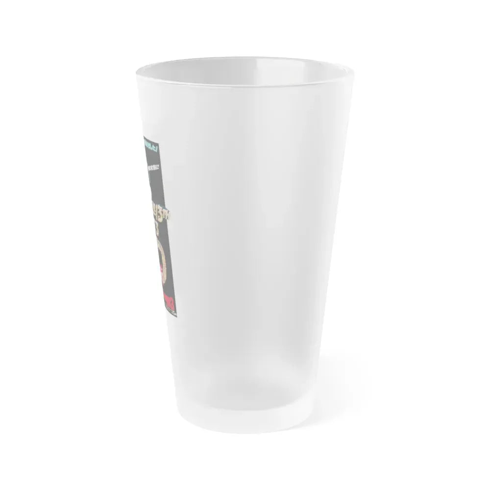 FRIDAY THE 13TH PART III (ASIAN) 1982 Movie Poster - Frosted Pint Glass 16oz - Go Mug Yourself