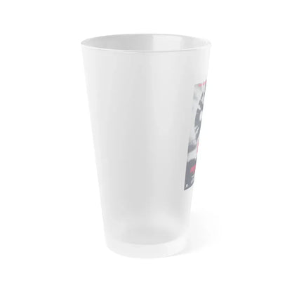 FRIDAY THE 13TH PART VI - JASON LIVES (DANISH) 1986 Movie Poster - Frosted Pint Glass 16oz - Go Mug Yourself