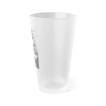 FRIDAY THE 13TH PART VI - JASON LIVES (DANISH) 1986 Movie Poster - Frosted Pint Glass 16oz - Go Mug Yourself