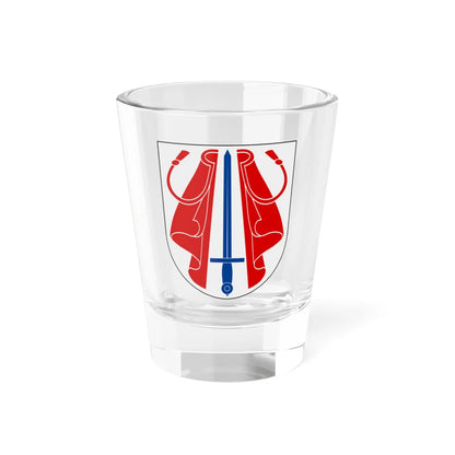 Fridlevstad vapen (Sweden) (Coat of Arms) Shot Glass 1.5oz 1.5oz - Go Mug Yourself
