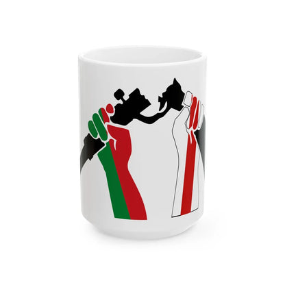 Frieden BY (Belarus) White Coffee Mug 15oz - Go Mug Yourself