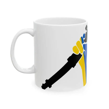 Frieden RU UA (Russia) White Coffee Mug - Go Mug Yourself