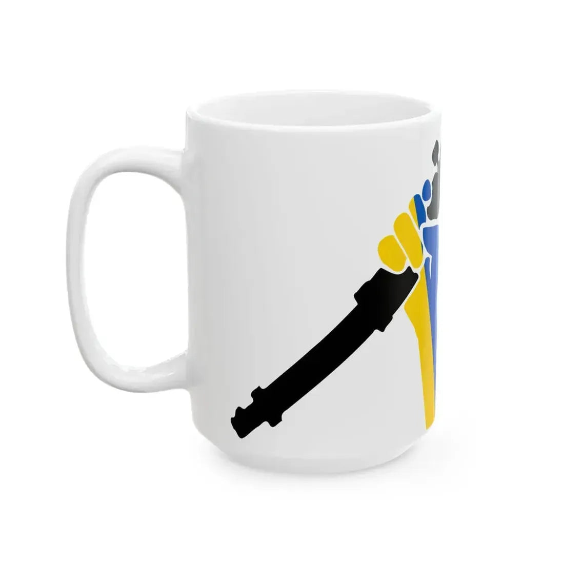 Frieden RU UA (Russia) White Coffee Mug - Go Mug Yourself