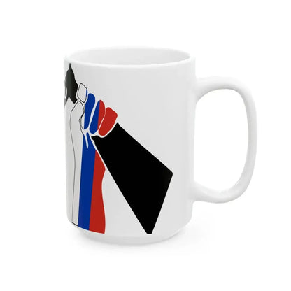 Frieden RU UA (Russia) White Coffee Mug - Go Mug Yourself