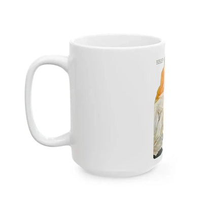 Friend of the Bride, Redbook, June 1958 - White Coffee Mug - Go Mug Yourself