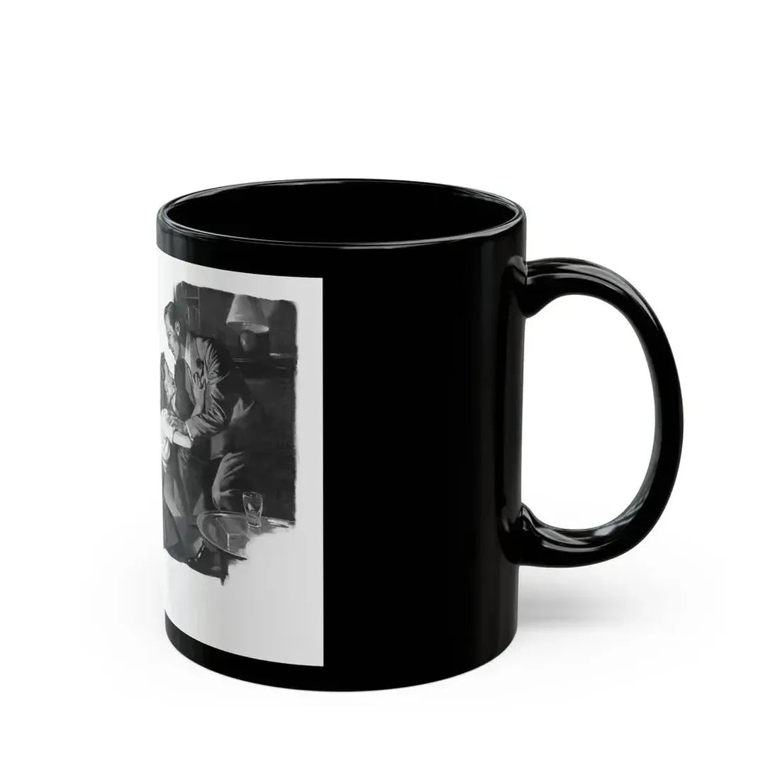 Friend Of The Family by Peter Coats (2), Britannia And Eve magazine, 1939 - Black Coffee Mug - Go Mug Yourself