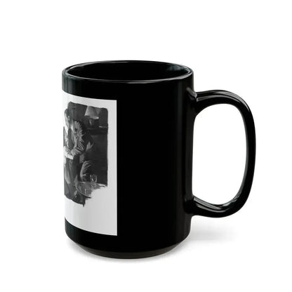 Friend Of The Family by Peter Coats (2), Britannia And Eve magazine, 1939 - Black Coffee Mug - Go Mug Yourself