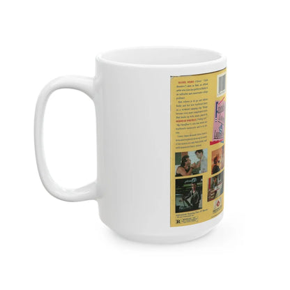 FRIENDS LOVERS AND LUNATICS (VHS COVER) - White Coffee Mug-Go Mug Yourself