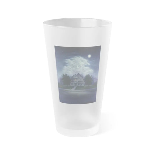 FRIGHT NIGHT (ART ONLY) 1985 Movie Poster - Frosted Pint Glass 16oz-16oz-Frosted-Go Mug Yourself