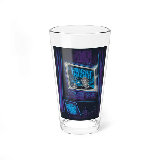 FRIGHT NIGHT (MONDO) 1985 Movie Poster - Pint Glass 16oz-16oz-Go Mug Yourself