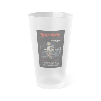 FRIGHTMARE 1981 Movie Poster - Frosted Pint Glass 16oz 16oz Frosted - Go Mug Yourself