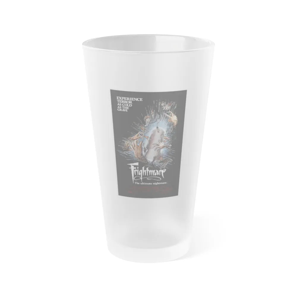 FRIGHTMARE (2) 1981 Movie Poster - Frosted Pint Glass 16oz-16oz-Frosted-Go Mug Yourself