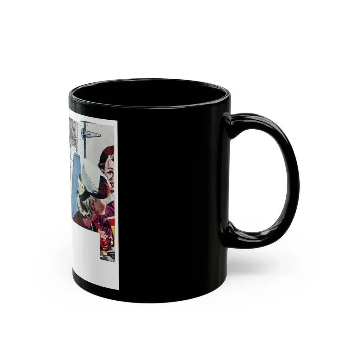 Frigidaire advertisement, The Saturday Evening Post, May 6, 1944 - Black Coffee Mug - Go Mug Yourself