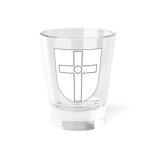 Färila socken vapen (Sweden) (Coat of Arms) Shot Glass 1.5oz 1.5oz - Go Mug Yourself