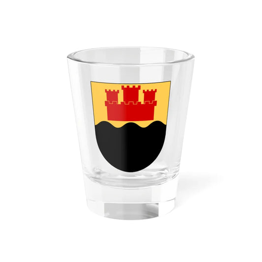 Färingsö vapen (Sweden) (Coat of Arms) Shot Glass 1.5oz 1.5oz - Go Mug Yourself