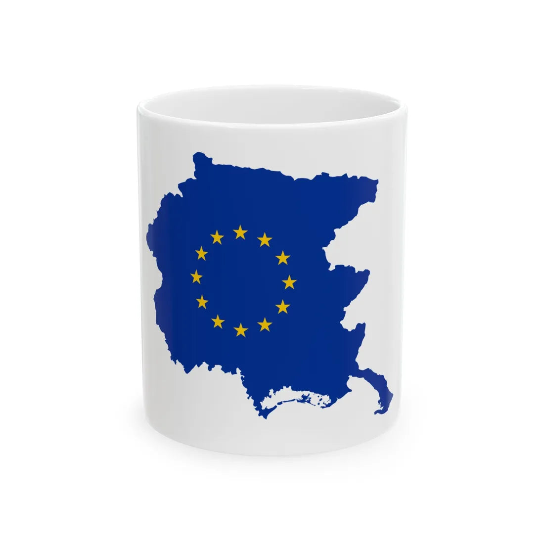 Friuli-Venezia Giulia EU (Italy) White Coffee Mug 11oz - Go Mug Yourself